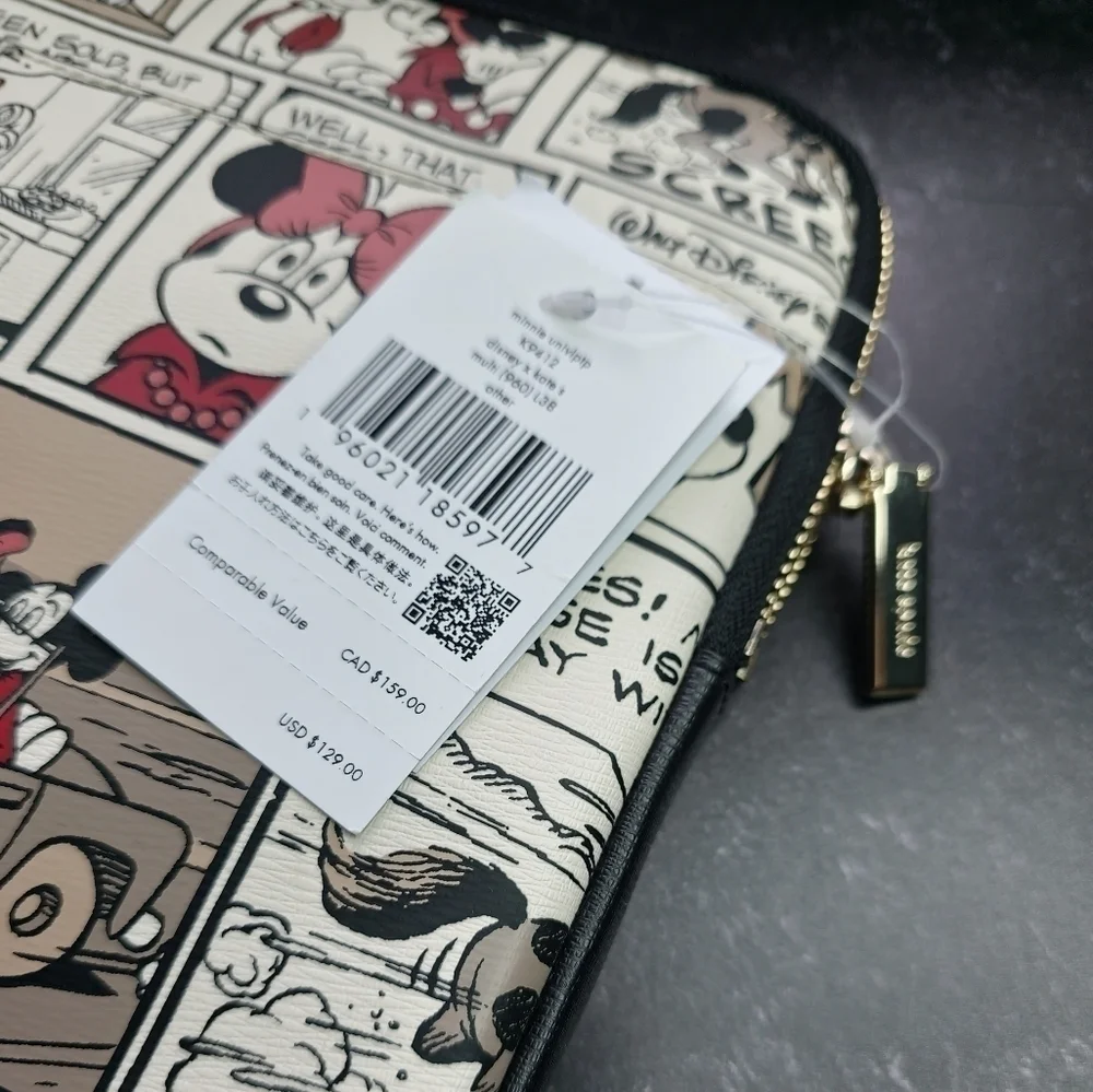 Kate Spade x Disney Minnie Mouse Comic Strip Universal 15 Inch Laptop Sleeve